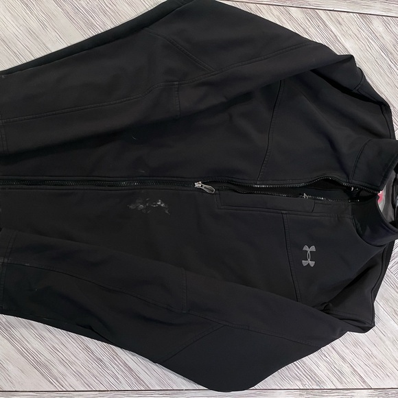 Under Armour Other - Under Armour Sleek Black Full-Zip Jacket